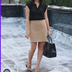 Vintage Express a-line mini skirt.